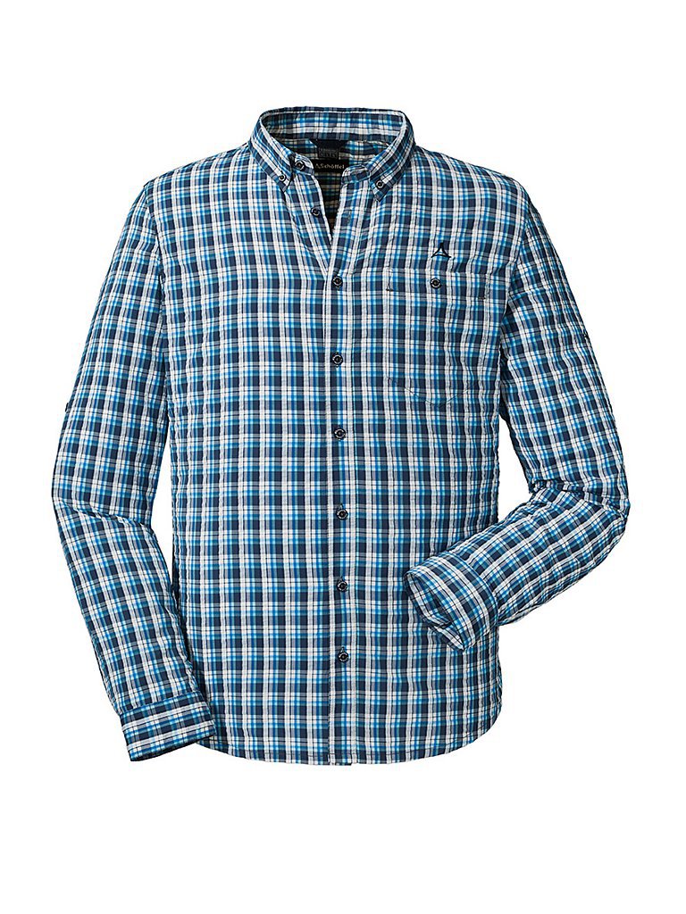 SCHÖFFEL Herren Outdoorhemd Kuopio2 blau | 48