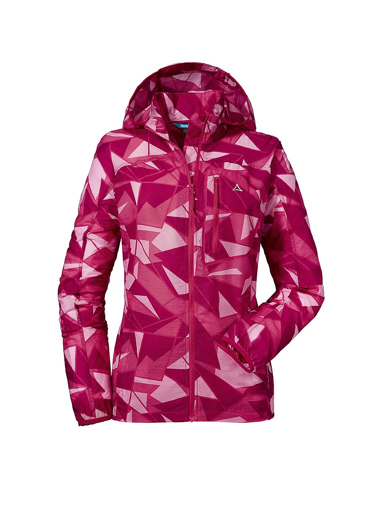 SCHÖFFEL Damen Windjacke AOP Druck rot | 38