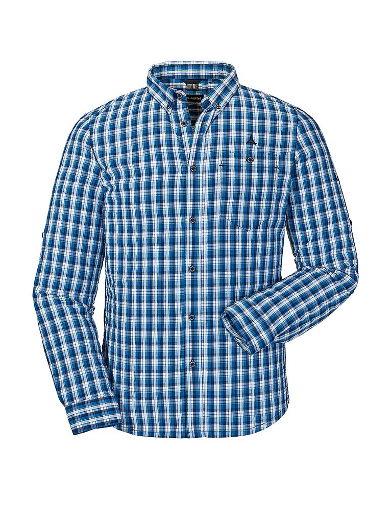 SCHÖFFEL Herren Outdoorhemd Kuopio2 blau | 56
