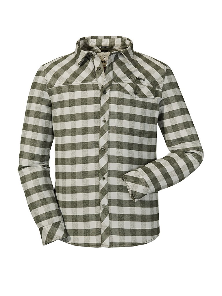 SCHÖFFEL Herren Outdoorhemd Durban olive | 56