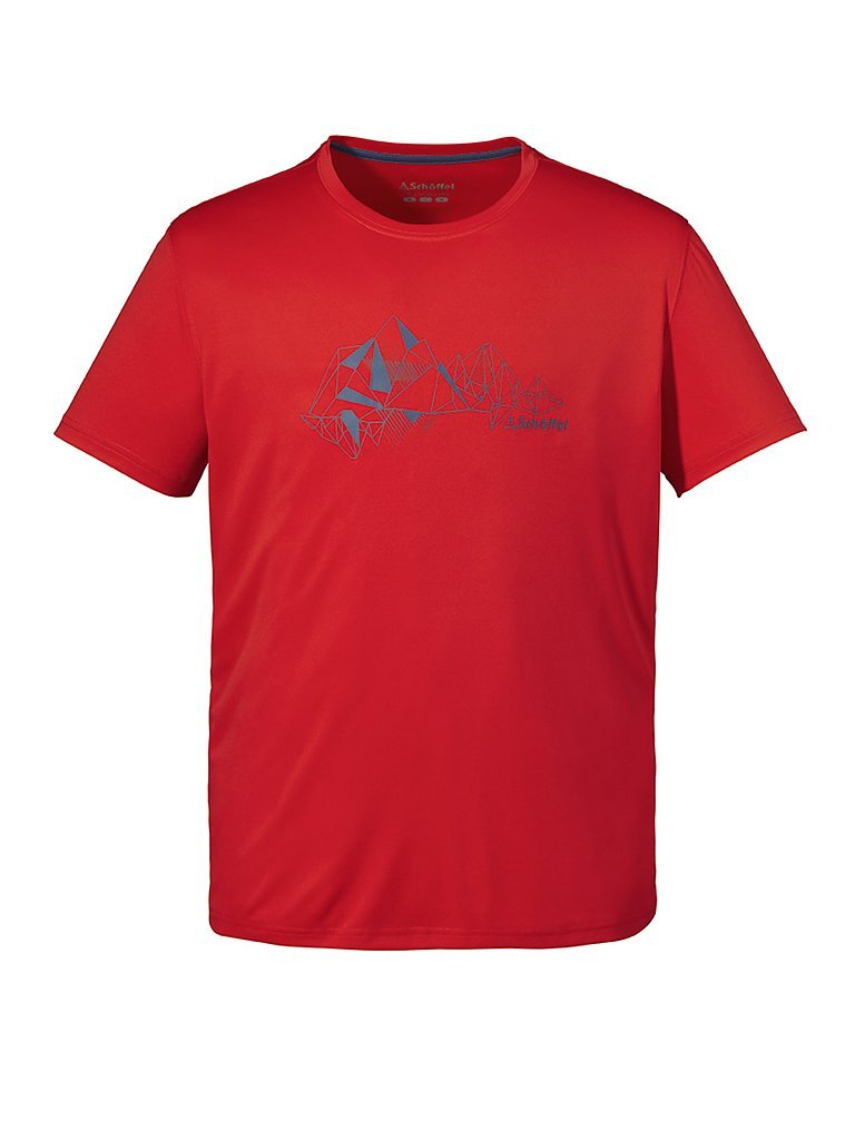 SCHÖFFEL Herren Funktionsshirt Barcelona3 rot | 52