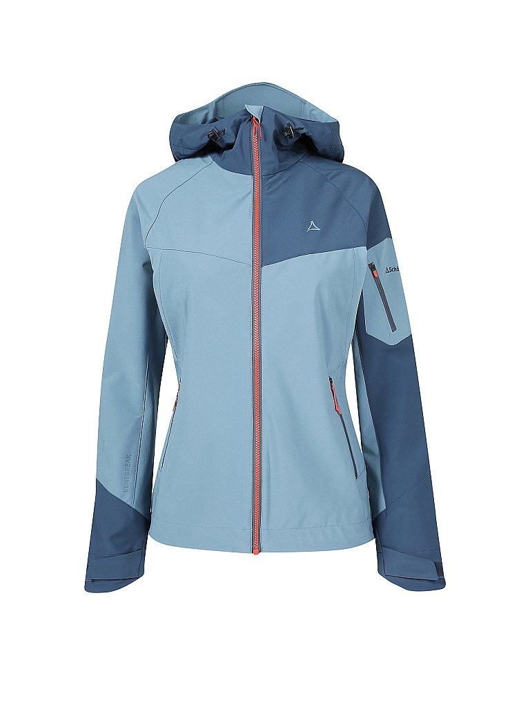 SCHÖFFEL Damen Softshelljacke Penia Hoody blau | 34