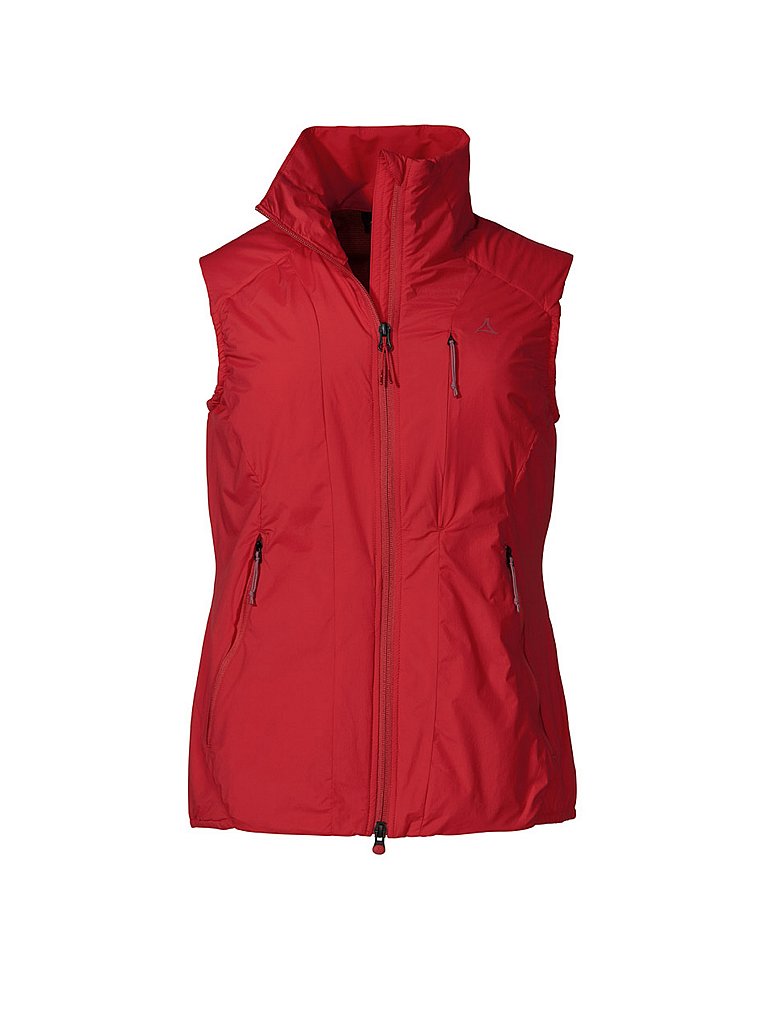 SCHÖFFEL Damen Hybridweste Lavarella rot | 36