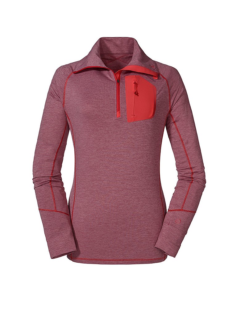 SCHÖFFEL Damen Tourenshirt Seekofel rot | 36