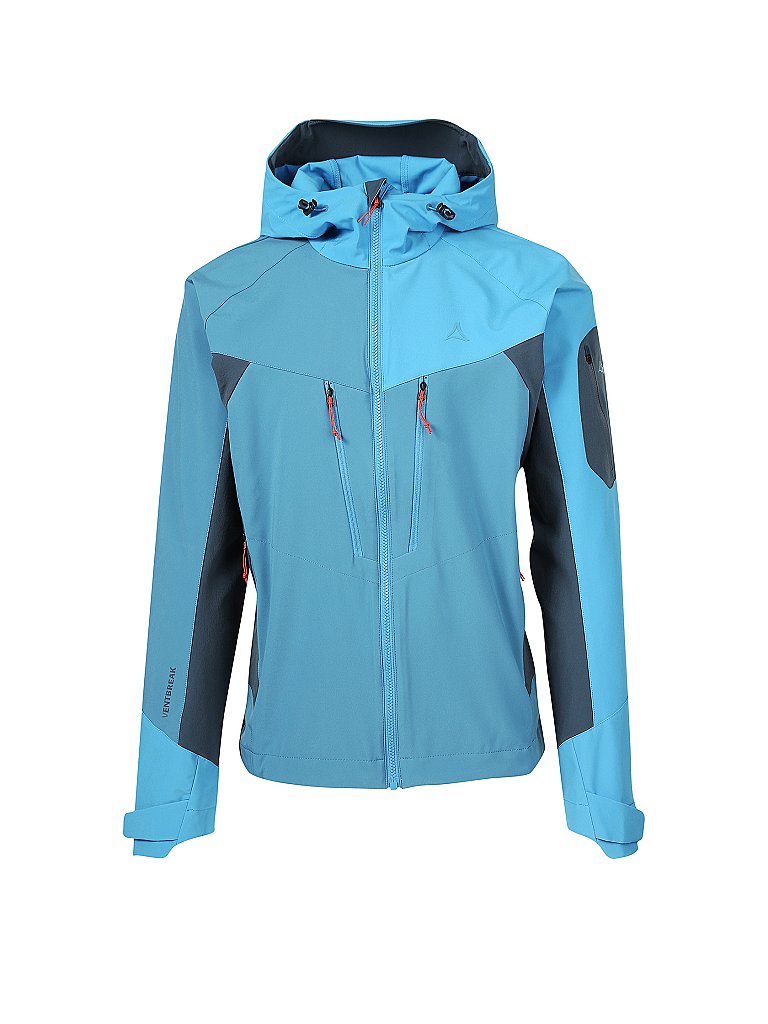 SCHÖFFEL Herren Softshelljacke Penia Hoody blau | 48