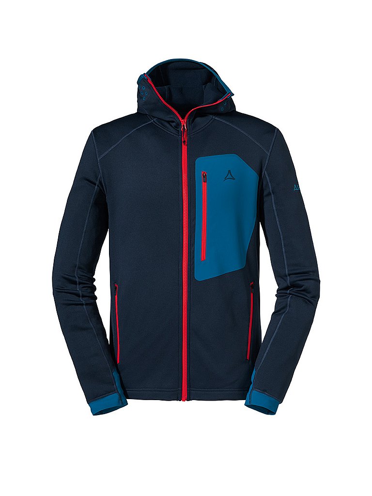 SCHÖFFEL Herren Fleecejacke Bieltal Hoody blau | 50