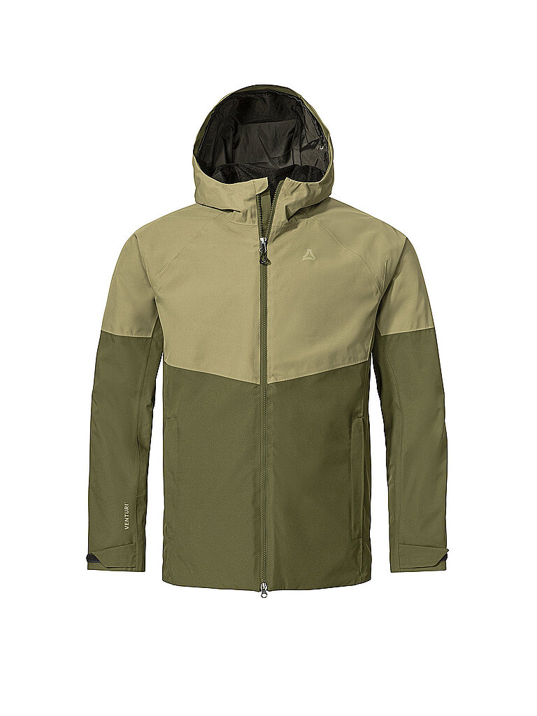 Schöffel Herren Wanderjacke Style Yew Zip-In olive