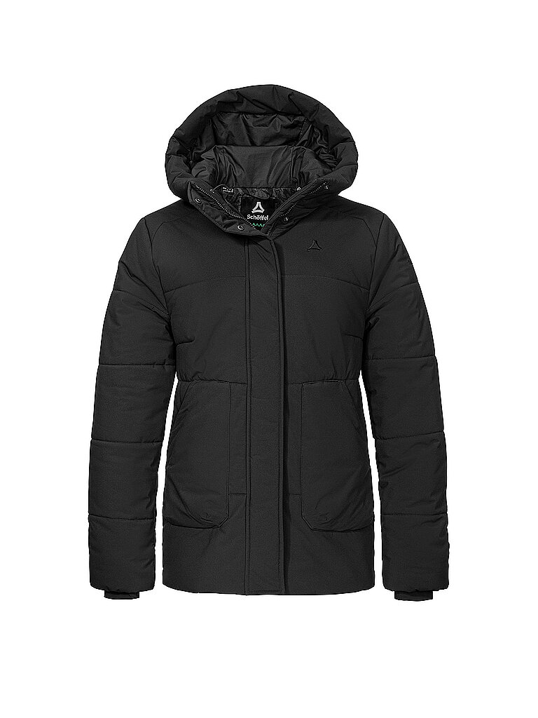 Schöffel Damen Winterjacke Style Purga Urban Venturi Hoodie schwarz