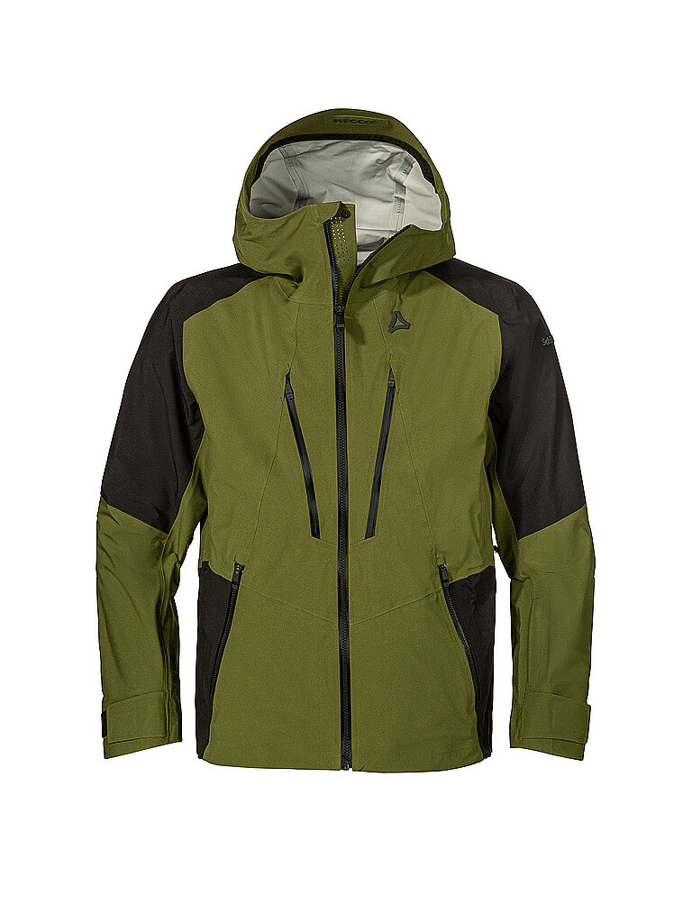 Schöffel Herren Skijacke Shell Style Lufeld olive