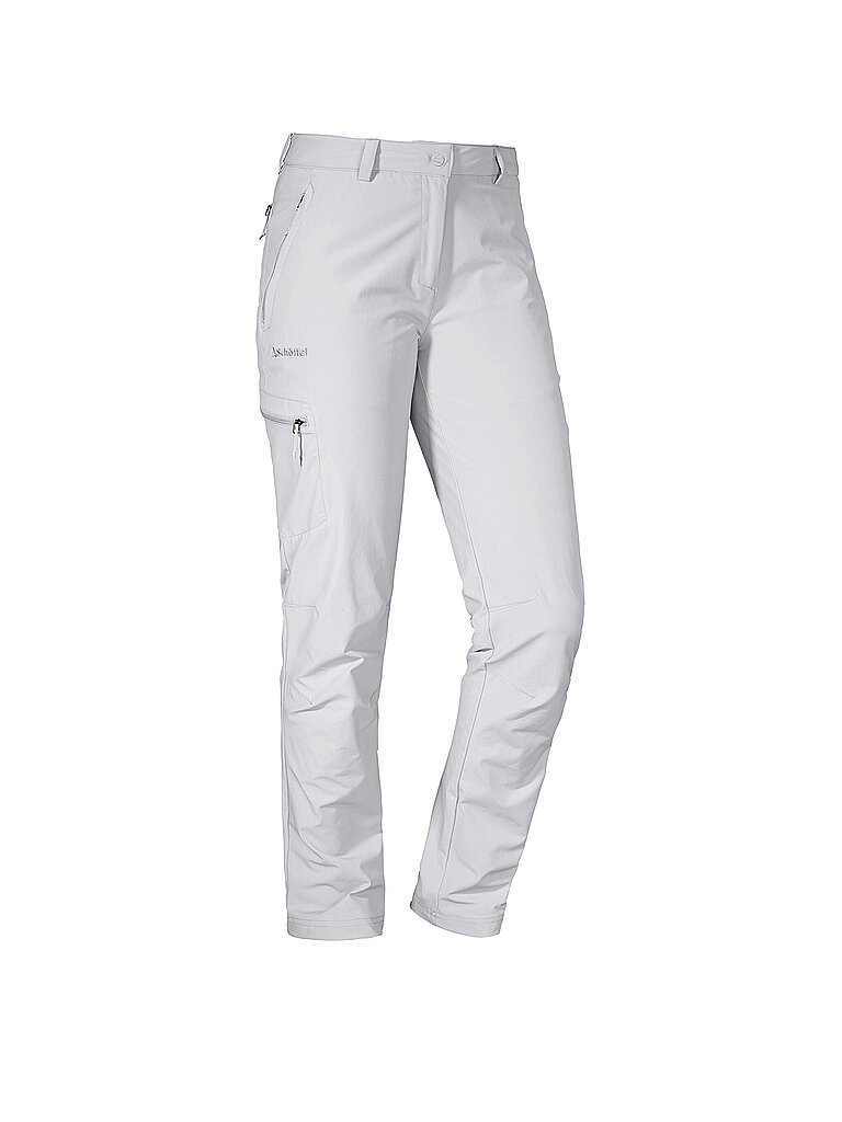 Schöffel Damen Wanderhose Ascona hellgrau