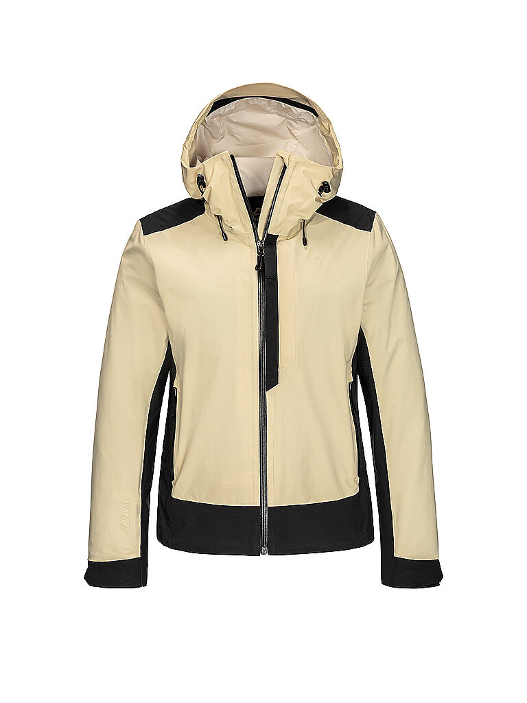 Schöffel Damen Wanderjacke Style Refoca Dermiz 2L Hoodie creme