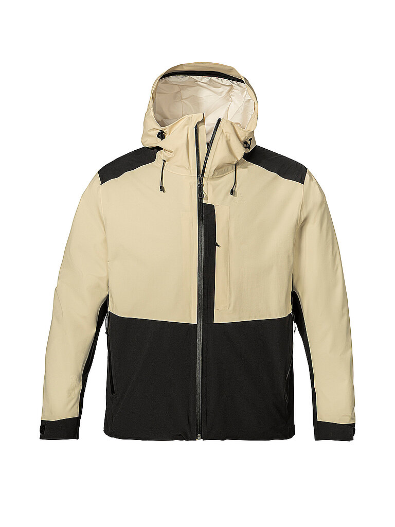 Schöffel Herren Wanderjacke Style Refoca Dermiz 2L Hoodie creme