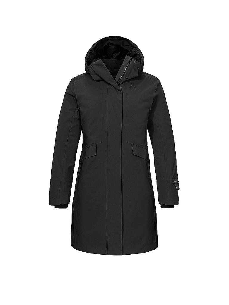Schöffel Damen Winterparka Style Optimea Dermiz 2L Hoodie schwarz