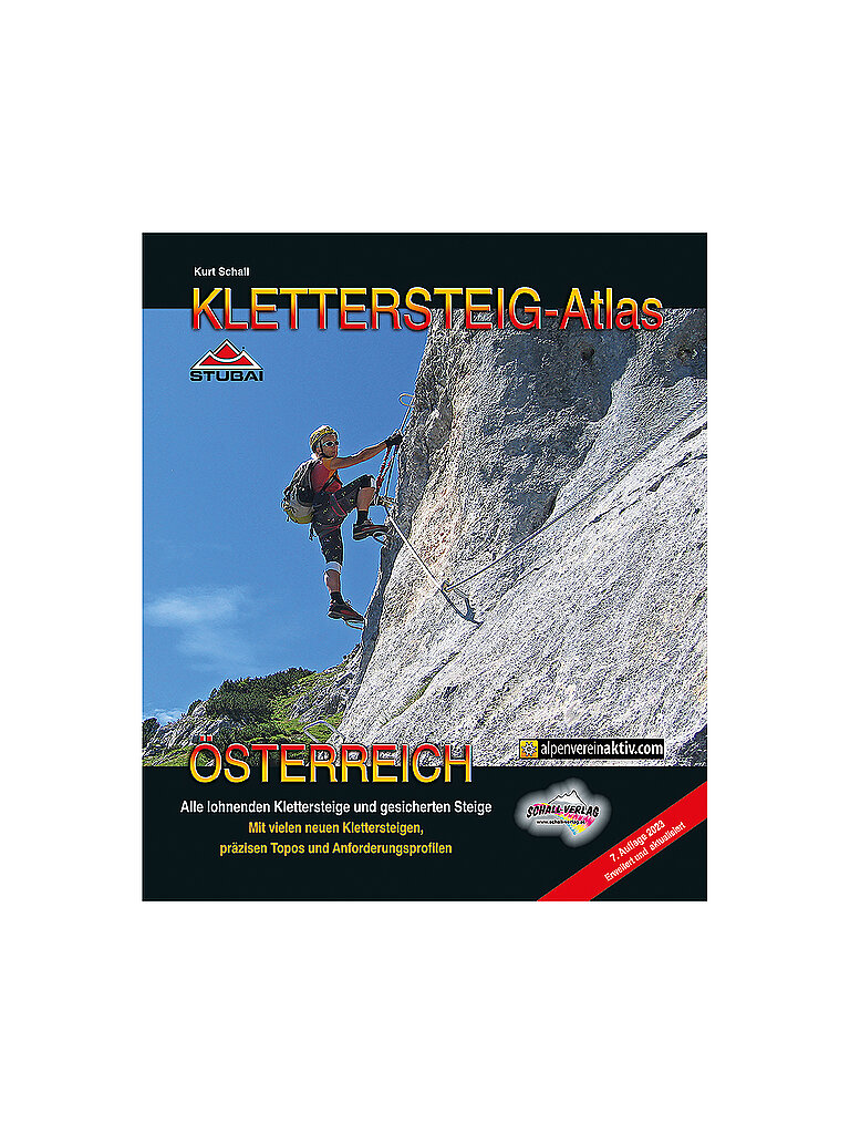 SCHALL Klettersteig-Atlas Österreich keine Farbe