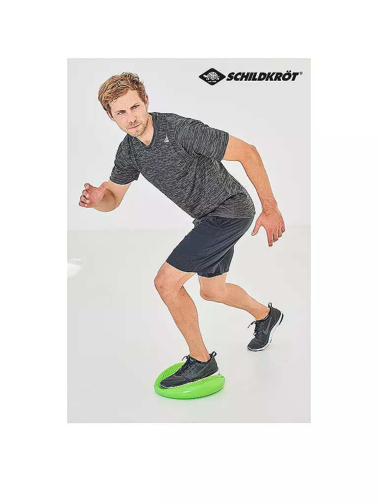 SCHILDKRÖT |  Balance Kissen, inkl. Handpumpe | grün