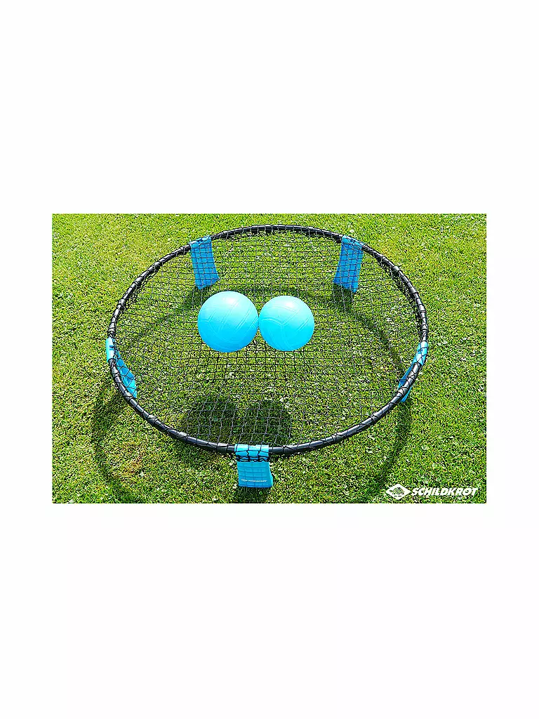 SCHILDKRÖT |  Roundnet Set, in Tragetasche und Anleitung | blau