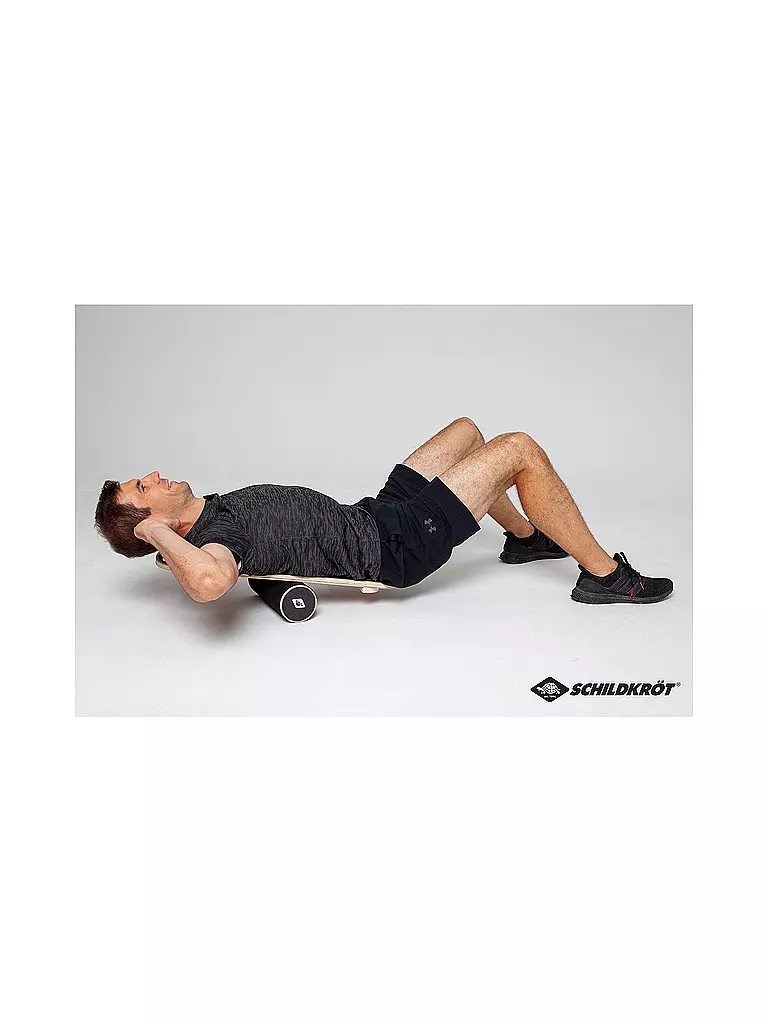 SCHILDKRÖT |  Wooden Balance Board  | schwarz