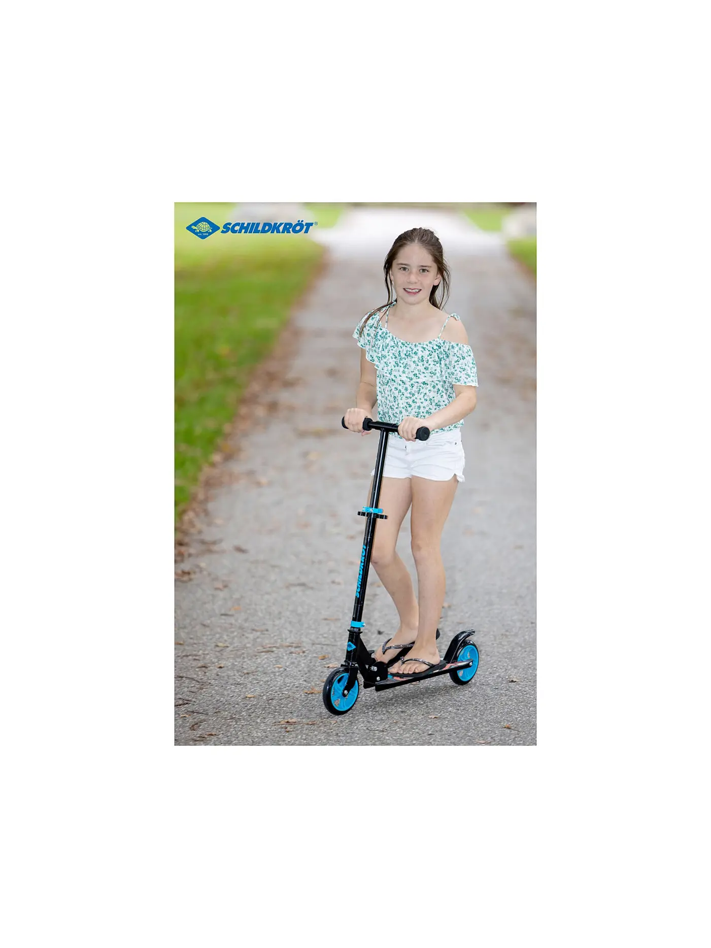 SCHILDKRÖT | City Scooter RunAbout | blau