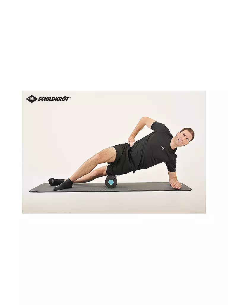 SCHILDKRÖT | Massagerolle  2in1 | schwarz