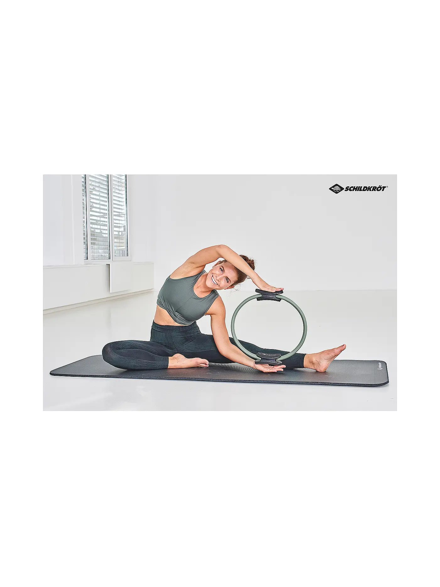 SCHILDKRÖT | Pilates Ring | grau