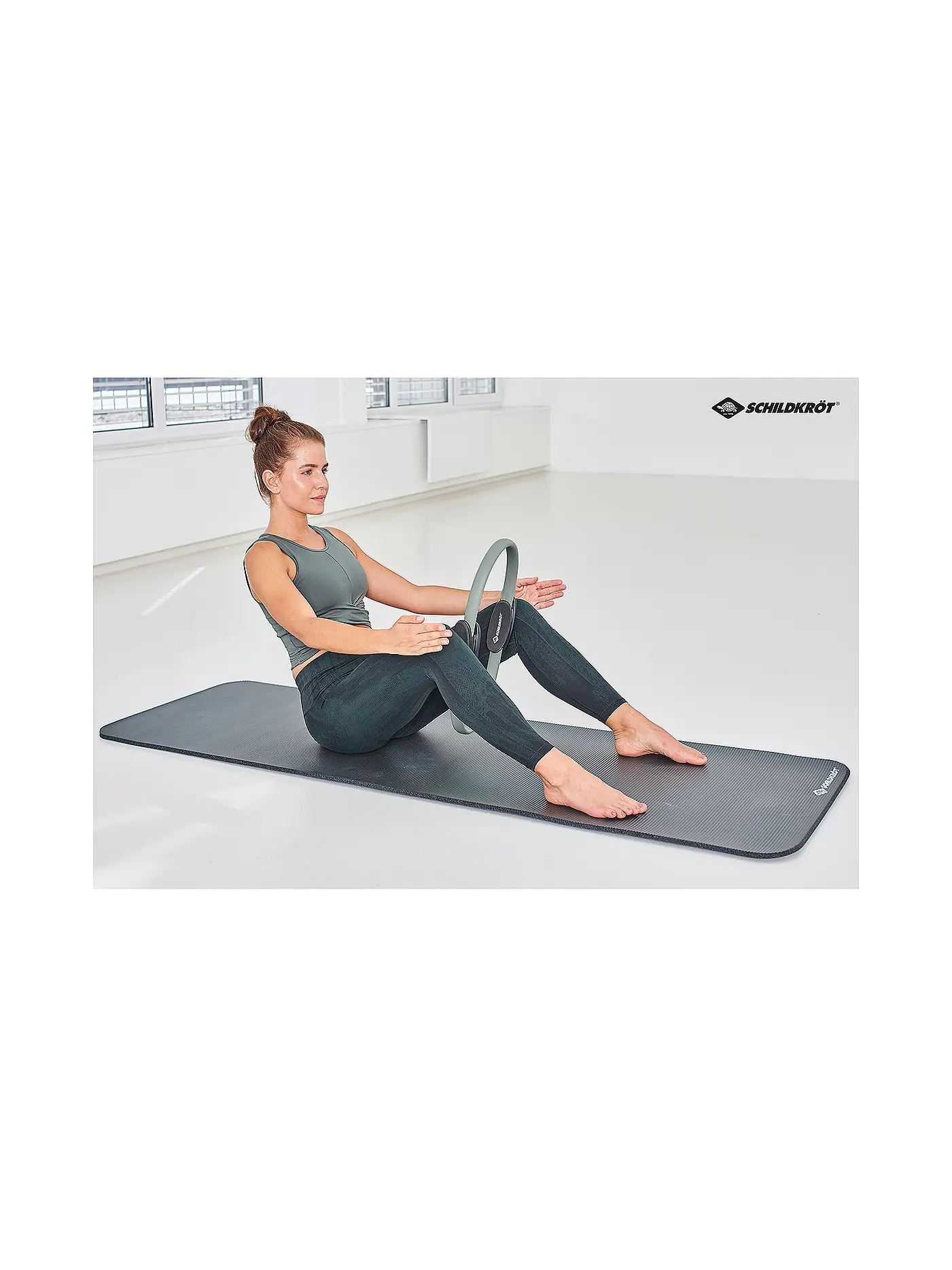 SCHILDKRÖT | Pilates Ring | grau