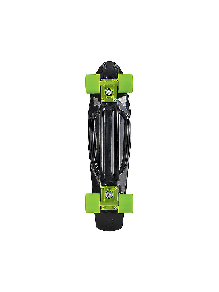 SCHILDKRÖT | Retro Skateboard NATIVE | schwarz