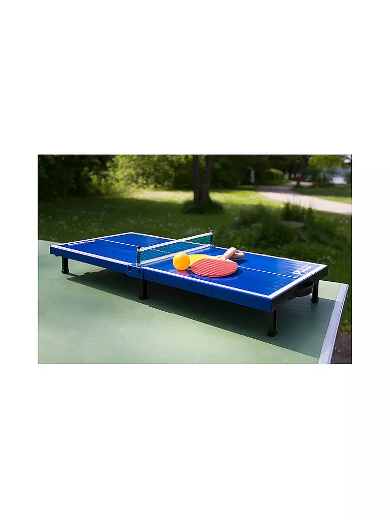 SCHILDKRÖT | Tischtennis-Mini-Tisch-Set | grün