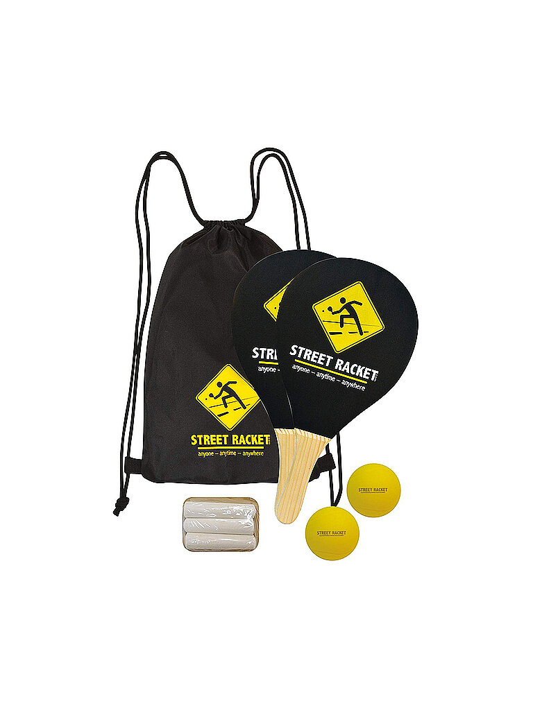 SCHILDKRÖT Street Racket Set schwarz