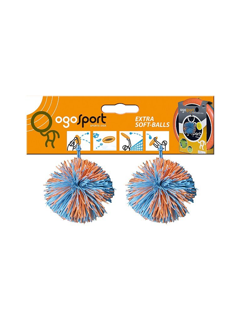 SCHILDKRÖT Ogosport® Ersatzbälle 2er Pack orange