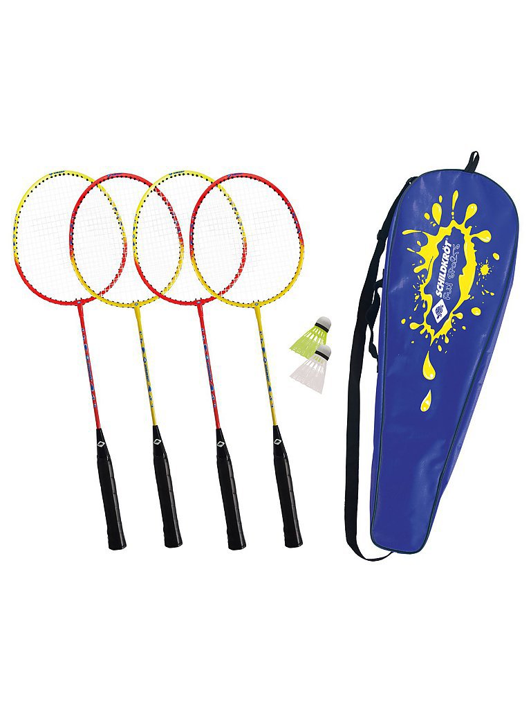 SCHILDKRÖT Federball Set 4-Player bunt