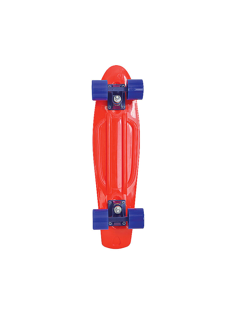 SCHILDKRÖT Retro Skateboard NATIVE rot