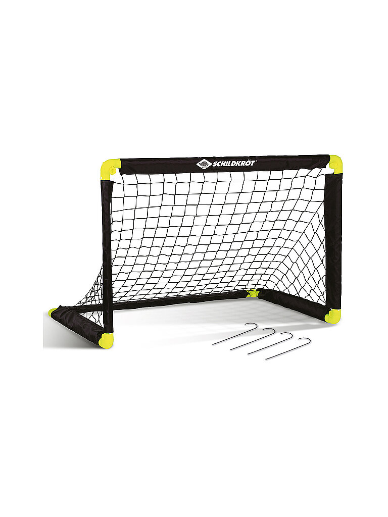 SCHILDKRÖT Fußballtor faltbar schwarz