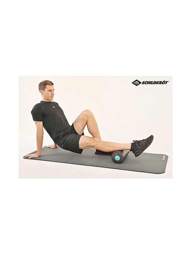 SCHILDKRÖT Massagerolle 2in1 schwarz — Bild 3
