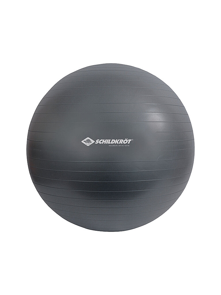 SCHILDKRÖT Gymnastikball 85cm grau