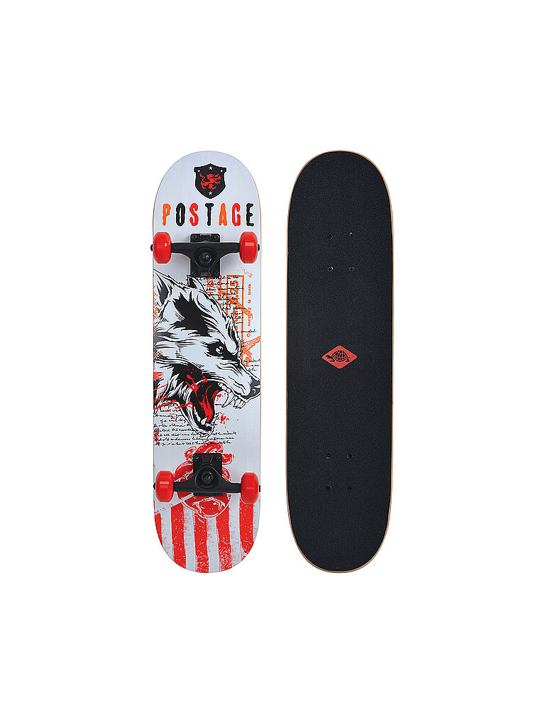 SCHILDKRÖT Skateboard Grinder 32 Wolf rot