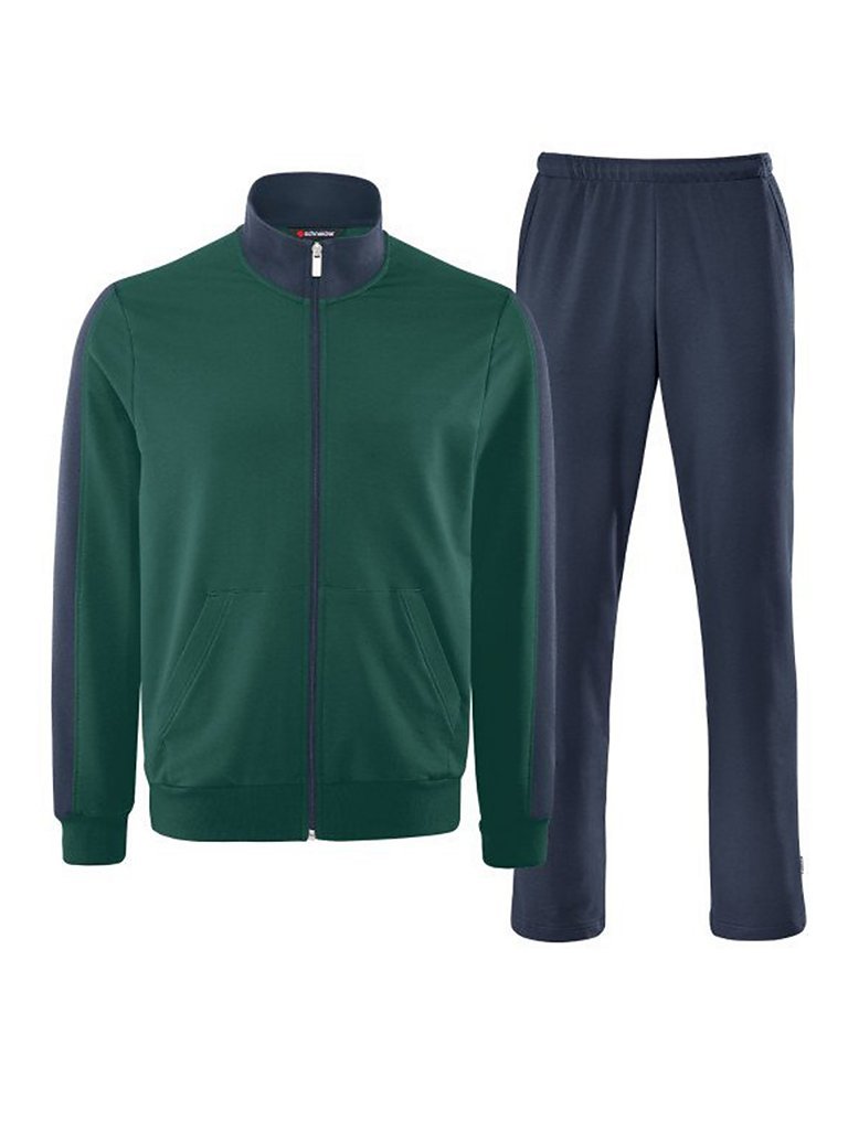 SCHNEIDER SPORTSWEAR Herren Trainingsanzug Jannism grün | 50