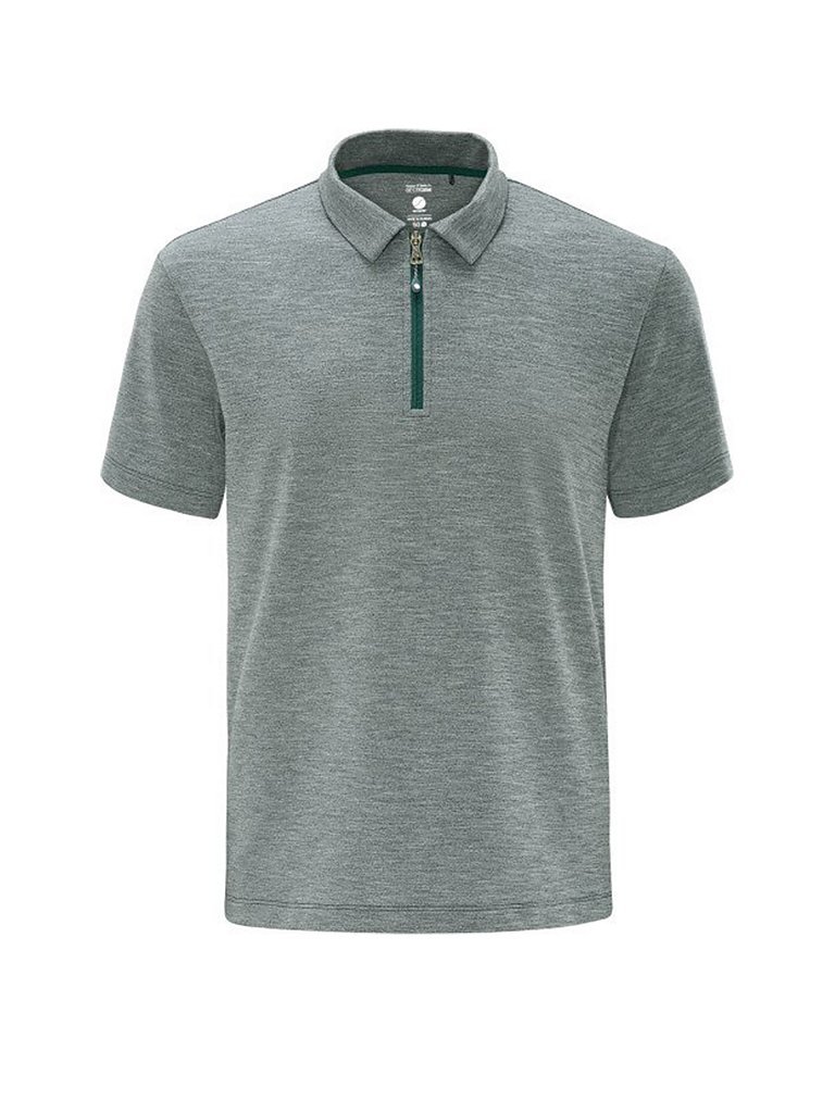 SCHNEIDER SPORTSWEAR Herren Polo Mel grün | 48
