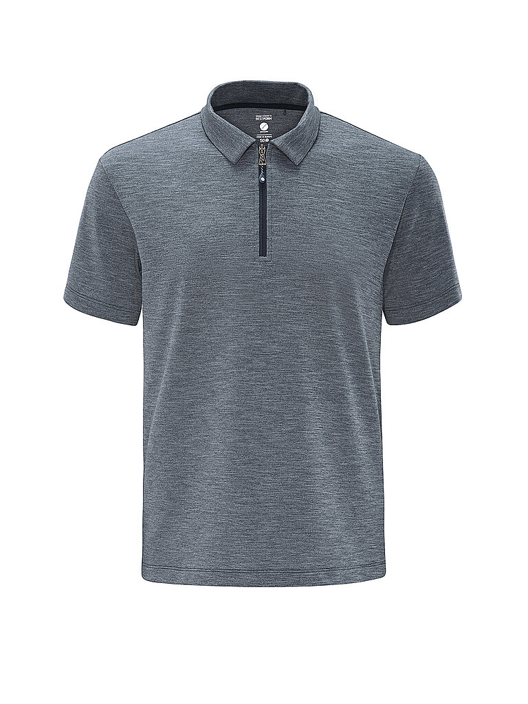 SCHNEIDER SPORTSWEAR Herren Polo MELM blau | 48