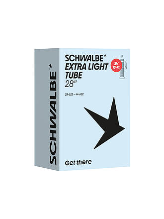 SCHWALBE | Fahrradschlauch EXTRA LIGHT TUBE 17-EL (28")