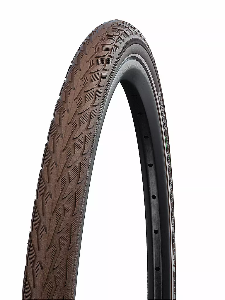 SCHWALBE | Fahrradreifen Delta Cruiser Plus Reflex 28 x 1.50 (40-622) | schwarz