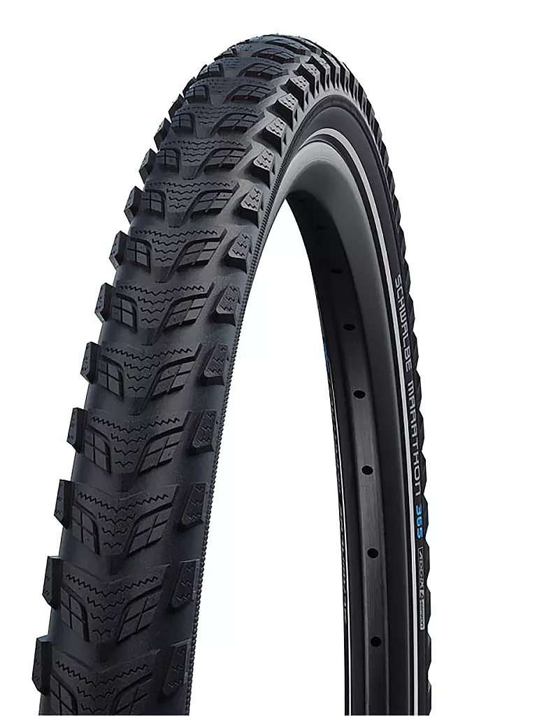 SCHWALBE | Fahrradreifen Marathon 365 Performance Line 28 x 1.50 (40-622) | schwarz