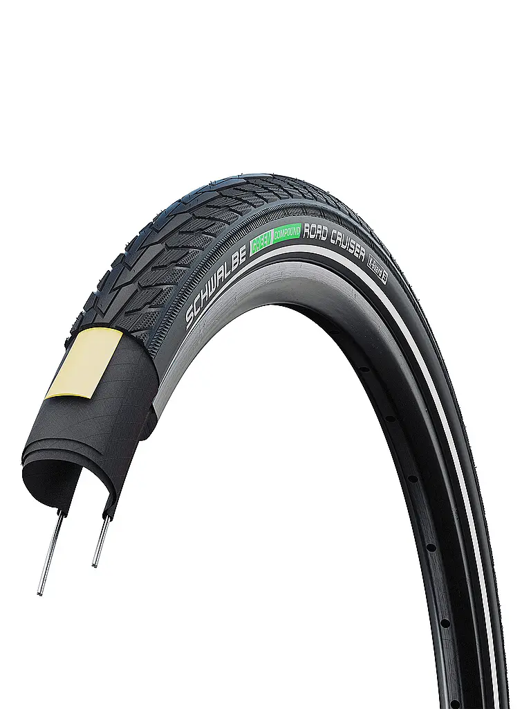 SCHWALBE | Fahrradreifen Road Cruiser Active Line 47-669 Reflektor | schwarz