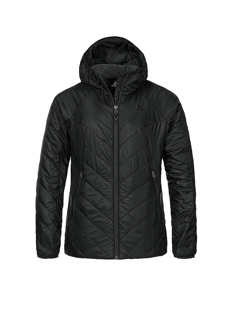 SCHÖFFEL Damen Isojacke Cascata Hoodie schwarz | 36