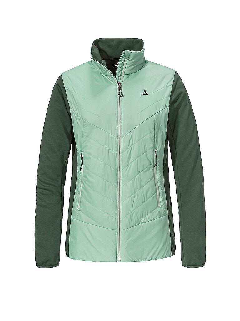 SCHÖFFEL Damen Hybridjacke Cascata PL Hoodie mint | 34