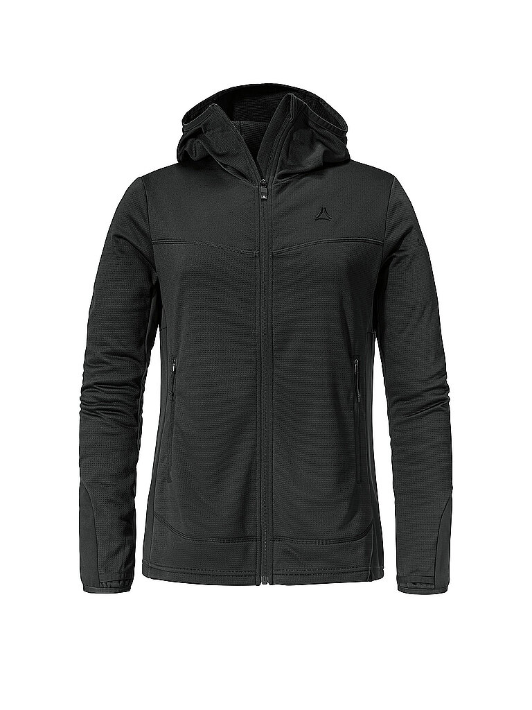 SCHÖFFEL Damen Fleecejacke Milagle Hoodie schwarz | 34