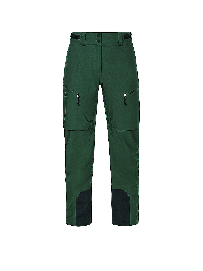 SCHÖFFEL Damen Tourenhose Milagle 3L dunkelgrün | 36