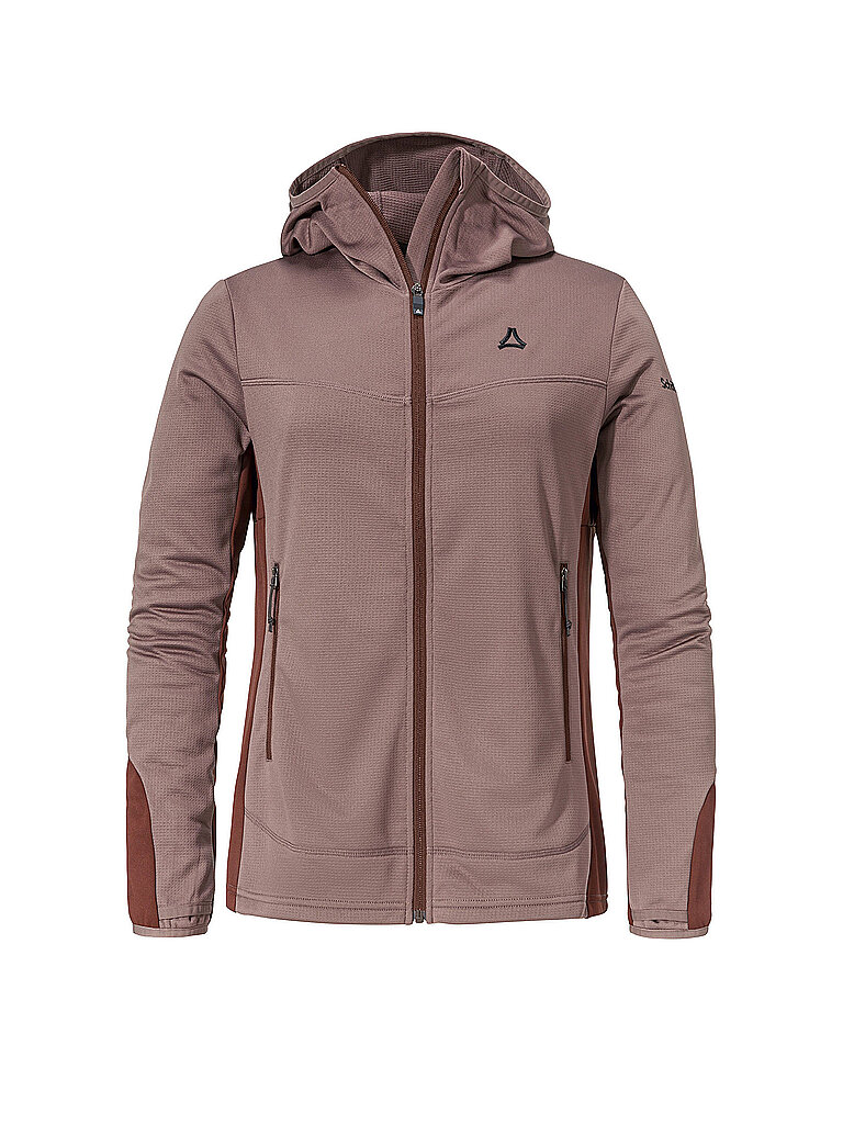 SCHÖFFEL Damen Fleecejacke Milagle Hoodie kupfer | 34
