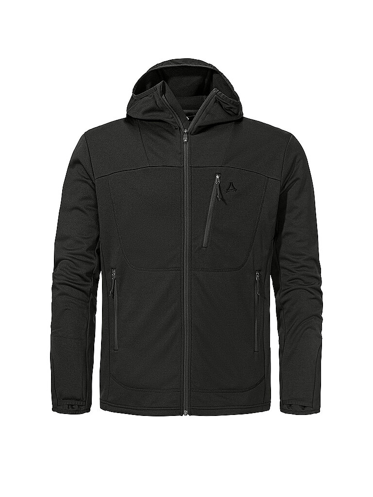SCHÖFFEL Herren Fleecejacke Milagle Hoodie schwarz | 48