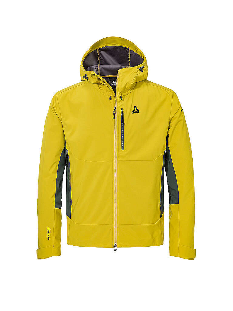 SCHÖFFEL Herren Touren Softshelljacke Milagle Hoodie gold | 48