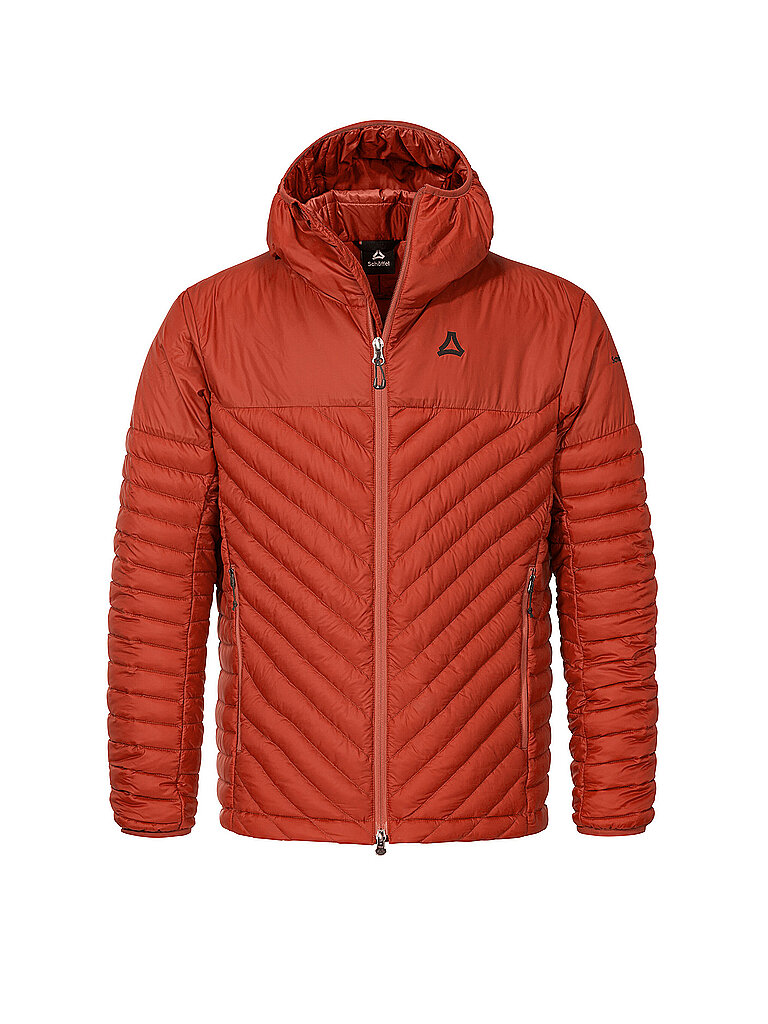 SCHÖFFEL Herren Isojacke Cascata Down Hoodie rot | 54
